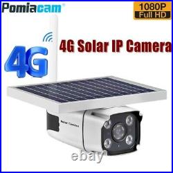 4G Solar IP Camera with Built-in Battery Wireless Outdoor Security CCTV Camera