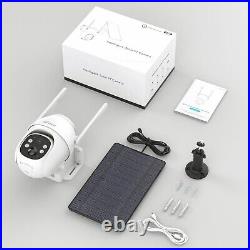4G Verizon 2K Wireless Security Camera Outdoor Home Battery CCTV With Solar Panel
