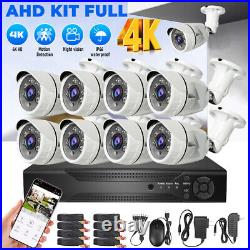 4K 5MP Lite AI Home Outdoor Security Camera System withDVD, 4CH/8CH CCTV Camera