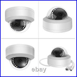 4K 8MP 16CH Hikvision CCTV System Kit 16PoE NVR Dome IP Camera Home Security Lot
