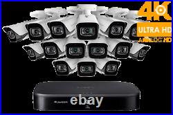 4K Security Camera System with 16 Ultra HD 4K Cameras, 16 Channel, 3TB Hard Drive