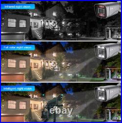 4MP 8CH NVR AI Detection Security IP Camera POE CCTV System H. 265+ Night Vision