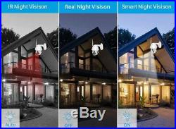 4X Zoom 1080P 360° PTZ Speed Dome CCTV Outdoor Security IP Camera Night Vision