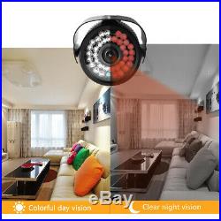 4x 720P Waterproof WLAN Wireleess Security CCTV WiFi IP Camera 1.0 Megapixel US