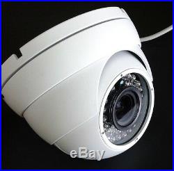 4x HD-CVI 1080p 2.4MP Motorized Zoom Auto Focus 2.8-12mm VF Dome Camera CMOS