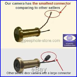 5.8GHz Mini Wireless Peephole Door Camera & 32 CH Hidden Spy Receiver NTSC PAL
