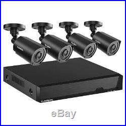 5 IN 1 8CH 1080N DVR 3000TVL Outdoor Security Camera CCTV System IR Night Vision