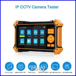 5 inch 8MP IP CCTV Camera Tester AHD CVI TVI CVBS Analog Test Security LCD PoE