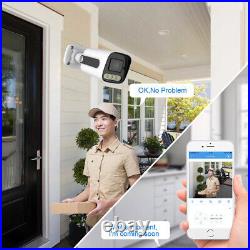 5MP AHD Surveillance System Audio Video CCTV Security Camera 4CH DVR IPC