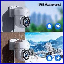 5MP PoE CCTV Security Camera System Outdoor 8CH NVR IP PTZ Camera Video Kit 3TB