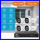 5MP Security Camera 4CH AHD H. 265 DVR Kit Outdoor Night Vision Audio Video CCTV