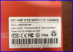 5MP Wifi 30x Zoom Auto-Tracking PTZ Wireless IP Security Camera Outdoor HD CCTV
