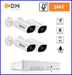 5MP Wireless CCTV Camera System, Wi-Fi NVR 4/8CH Indoor/Outdoor Security Camera