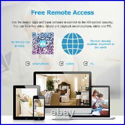 5MP Wireless IP Security Camera System Outdoor CCTV Wifi 8CH CCTV Home NVR Kits