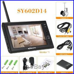 7 TFT LCD 2.4G CCTV DVR Wireless Night Vision Camera Home Security System Video