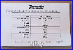 7Modo Security & surveillence color cameras Digital Video Recorder