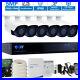 8 Channel NVR 6 x 5MP Varifocal IP PoE Security Camera System 196FT IR 4TB HDD