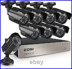8 Security Camaras HD 1080N Video De Seguridad Para Casas Home 8Ch Vigilancia US