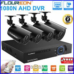 8CH 1080N AHD CCTV DVR Outdoor 720P IR CUT IP Camera Remote View Security Kit US