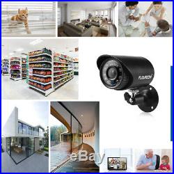 8CH 1080N AHD DVR 1500TVL IR-CUT Video Recorder 4 Cam CCTV Security Camera Kit