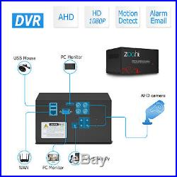 8CH 1080N HDMI AHD CCTV DVR P2P 3000TVL Home Camera Security System CCTV Outdoor