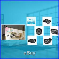 8CH 1080P 1080N AHD DVR 4x Outdoor 3000TVL CCTV Security Camera System with1TB HDD