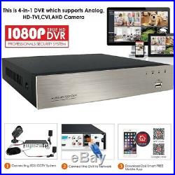 8CH 1080P HD DVR 5-In-1 H. 264 CCTV Security Camera Digital Video Recorder HDMI