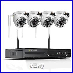 8CH 1080P HD Dome Wireless Security Camera System Outdoor Wifi Home NVR CCTV Set