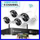8CH 1080P HD Wireless NVR Home Security WiFi Camera CCTV System Outdoor IR Night