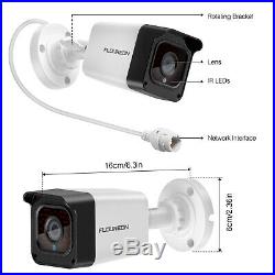 8CH 1080P HD XPOE CCTV IP Camera Security System NVR Video Outdoor Surveillance