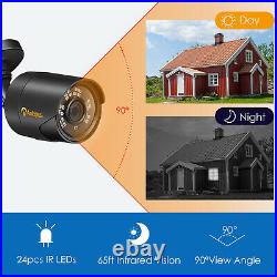 8CH 1080P HDMI DVR Outdoor Night Vision 1920TVL CCTV Security Camera System