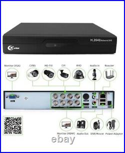 8CH 1080P Security Camera System Outdoor with 1TB Hard Drive