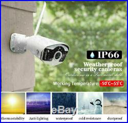 8CH 1080P Wireless HDMI NVR Outdoor Security IP Camera CCTV Home Security System