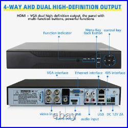 8CH 1080p H. 265+ Security Camera System 5MP Lite CCTV DVR Outdoor HD IR 8PCS/Kit