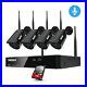 8CH 3MP Wireless Audio Home Outdoor CCTV Security Camera System WIFI NVR Lot