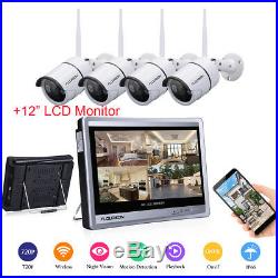 8CH /4CH 1080P HD Wireless/Wired DVR Kit CCTV Home Security Camera System IR-CUT