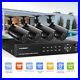 8CH 5-in-1 DVR 1080P Outdoor CCTV 720P Security Camera System Kit Night Vision