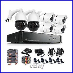 8CH AHD 1080P 2MP SONY CMOS HD 30X PTZ Camera CCTV Security Outdoor DVR System