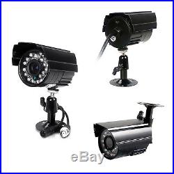 8CH H. 264 1080P HDMI DVR 720P Night Outdoor CCTV Camera Home Security System