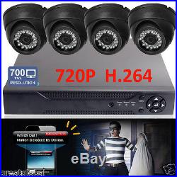 8CH HDMI DVR Video 700TVL CCTV CMOS IR Home Surveillance Security Camera System