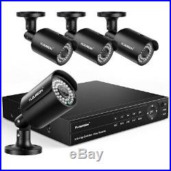 8CH True HD 1080P XVI Camera 6in1 Video DVR Recorder Security CCTV Motion Detect