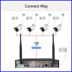 8CH WIFI NVR kit 1080P Wireless Security Camera System with 1TB hard drive
