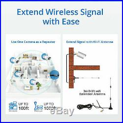 8CH Wireless 1080P NVR Outdoor WIFI IR IP Camera CCTV Security System Kit M7U5