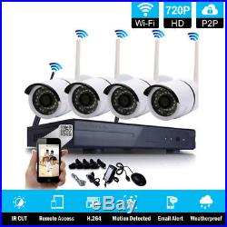 8CH Wireless CCTV NVR Indoor/Outdoor WIFI IR Day Night IP Camera Security System