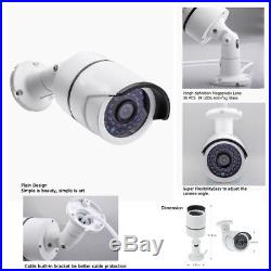 8CH Wireless CCTV NVR Indoor/Outdoor WIFI IR Day Night IP Camera Security System