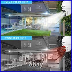 8CH Wireless Security System Kit 1536P Outdoor video Surveillance CCTV Camera