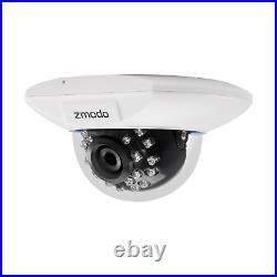 8Indoor+8Outdoor Security Camera 16CH NVR System with1TB Hard Drive Refurbished