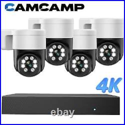 8MP 4K PoE Security Camera System Outdoor 8CH NVR Video Home IP CCTV Auto Track