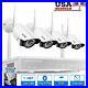 A-ZONE 1080P 4CH NVR Wifi Wireless IP Camera CCTV Security System with 2TB HDD
