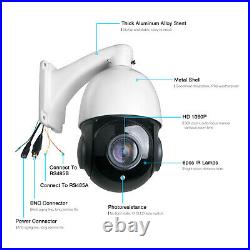 AHD 1080P 2MP PTZ Camera 30X Zoom Speed Dome Outdoor IR-CUT CCTV Security OSD